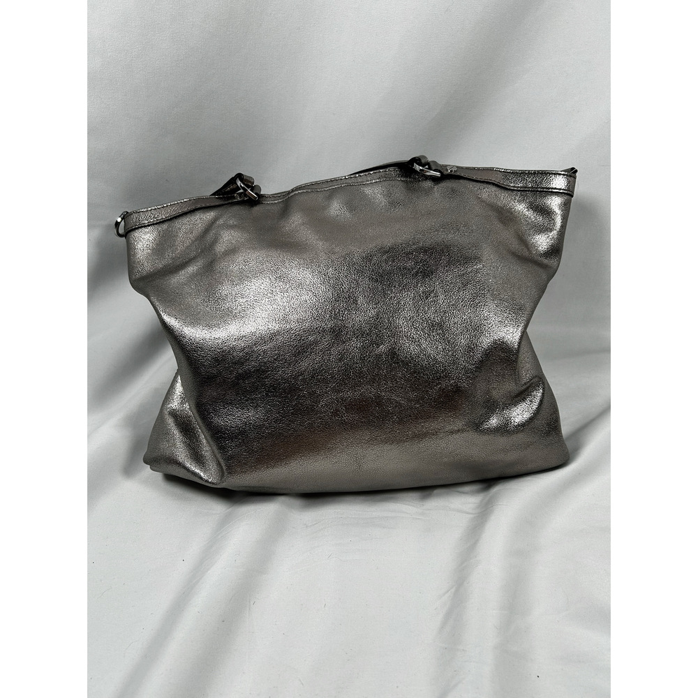 Michael Kors Channing Large Shoulder Tote in Nickel - Tags Included - Picture 6 of 8
